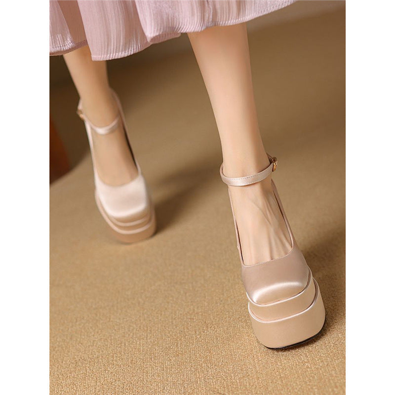 Damen Plateau Sandalen Shopnory