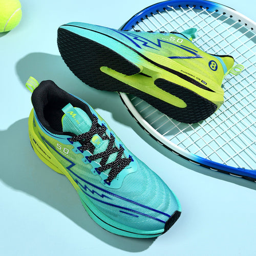 Unisex Performance-Laufschuhe mit gradienter Mesh-Oberschicht und reaktiver Schaumzwischensohle Shopy Nory