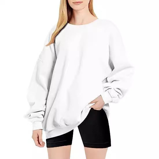 Damen nan Oversize-Sweater mit tiefem Schulterfall und gerippten Bündchen Shop Nory