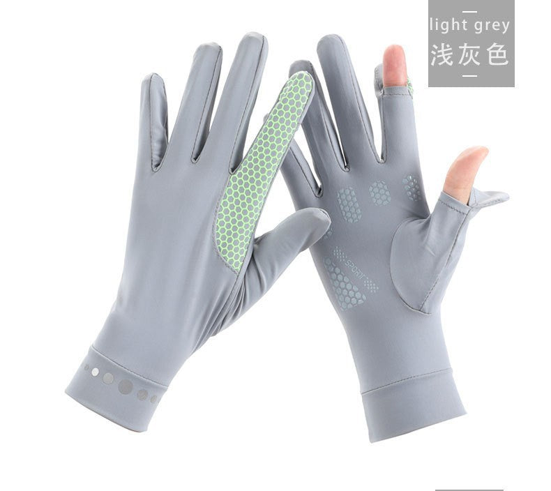 Sonnenschirm Eis Seide Handschuhe