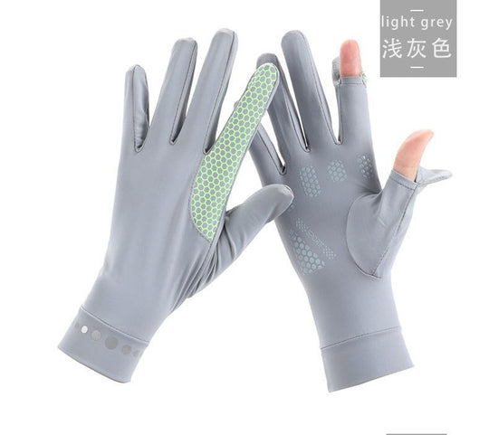 Sonnenschirm Eis Seide Handschuhe