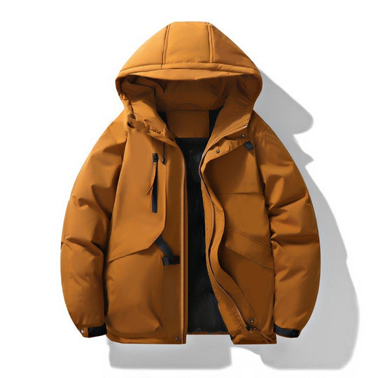 Herren Isolierte Parka-Jacke mit Kapuze Shop Nory