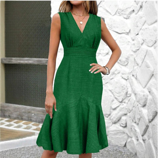 Damen A-Linien Abendkleid
