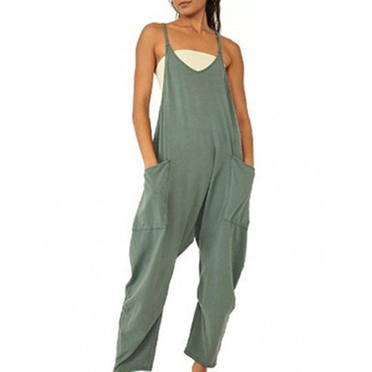 Damen Overall mit lässigem Schnitt und praktischen Taschen