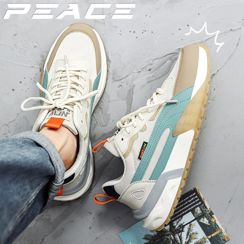 Herren Retro-Outdoor-Sneaker mit profiliertem Trail-Laufsohle und atmungsaktivem Mesh Shopy Nory