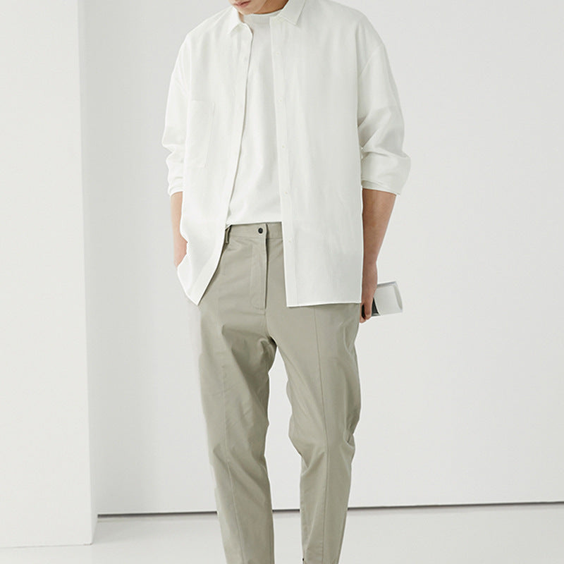 Herren Overshirt aus Baumwoll-Mix mit Brusttasche Shop Nory