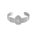 Damen Armreif mit kunstvollem, skulpturalem Design Shop Nory