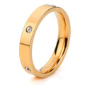 Damen Ring mit funkelndem Kristalleinsatz Shop Nory