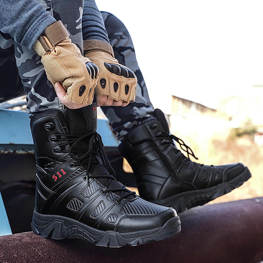 Herren Einsatzstiefel mit atmungsaktivem Design