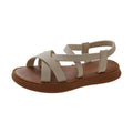 Damen Bequeme Sandalen mit elastischem Fersenriemen