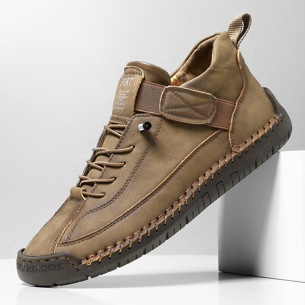 Damen Bequeme Freizeitschuhe mit elastischem Klettverschluss und atmungsaktiver Konstruktion Shopnory
