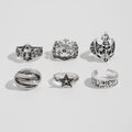 Damen Ring-Set mit einzigartigen Designs und filigranen Details