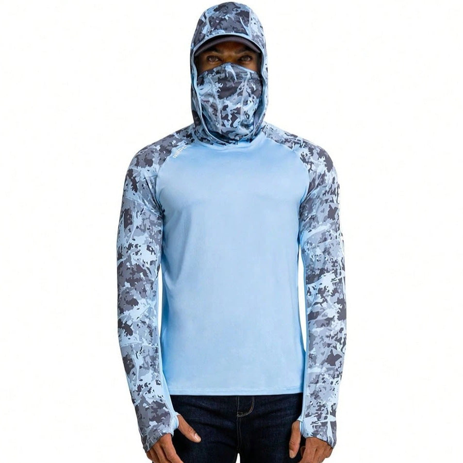 Herren Funktionales Outdoor Shirt mit Kapuze