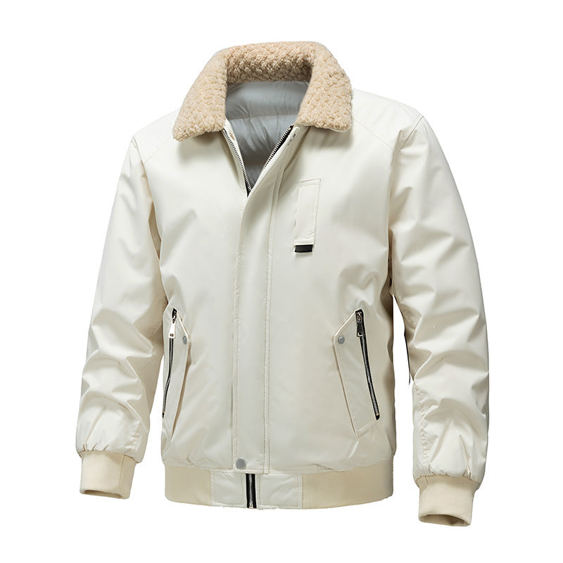 Herren Bomberjacke mit Teddykragen und wasserabweisendem Außenmaterial Shop Nory