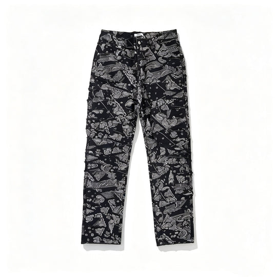 Herren Modische Cargo-Hose mit vielseitigem Muster Shop Nory