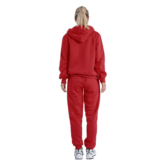 Damen Sportlicher Jogginganzug mit praktischer Kapuze Shopnory