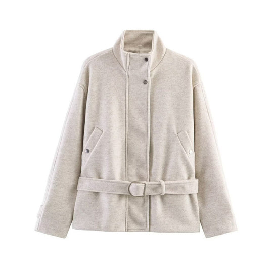 Damen Modische und wendbare Wolljacke