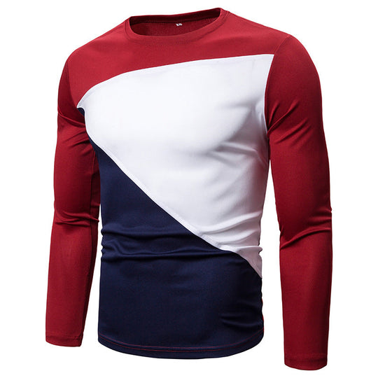 Herren Sportliches Langarm-Shirt mit innovativem Schnitt und atmungsaktivem Design Shopnory
