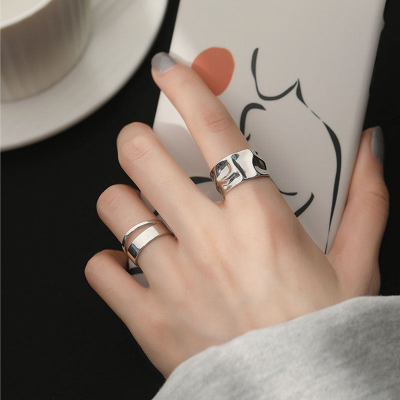 Damen Designring mit moderner geschwungener Form Shop Nory
