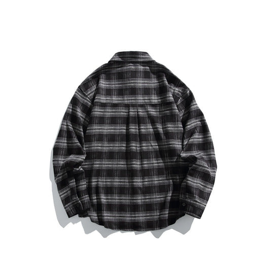 Herren Karierte Overshirt-Hemdjacke im Boxy-Relaxed-Schnitt Shop Nory