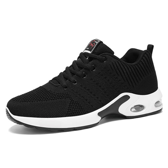Herren nan leichter Strick-Running-Sneaker mit gepolsterter Fersenstütze und sichtbarer Luftkissen-Zwischensohle Shop Nory