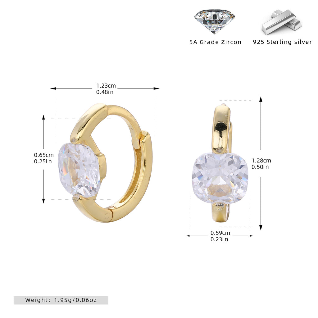 Damen Ohrhänger mit funkelndem Zirkon und hochwertigem 925 Sterling Silber Shop Nory 1782843558