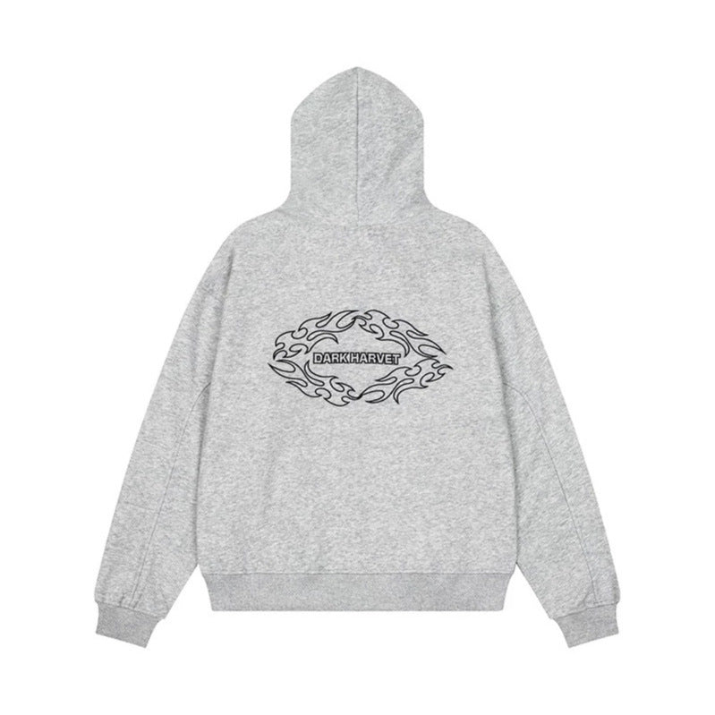 Damen Kapuzen-Sweatjacke mit dekorischer Doppelknopfleiste und Reißverschluss Shop Nory
