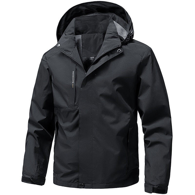 Herren Funktionsjacke mit abnehmbarer Kapuze Shop Nory