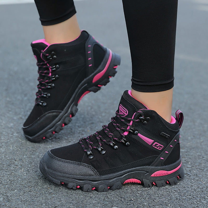 Damen Wanderschuhe mit rutschfester Sohle und wasserabweisendem Obermaterial
