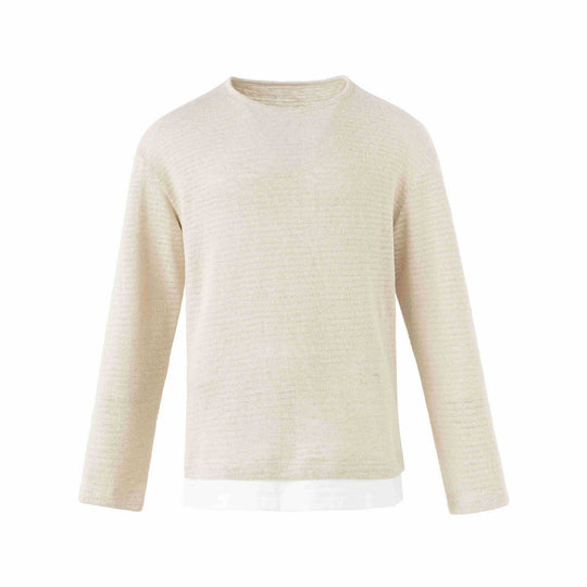 Herren Feinstrick-Pullover mit Rundhalsausschnitt und geradem Schnitt Shop Nory