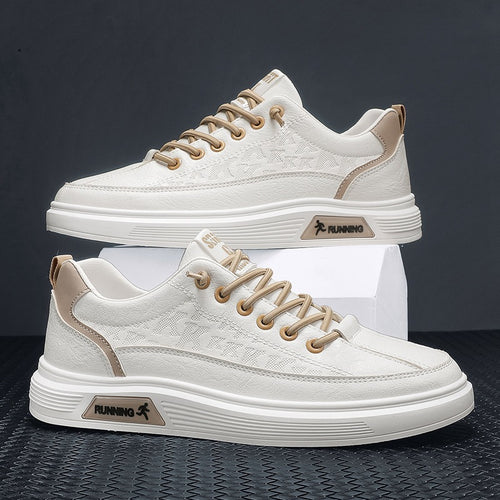 Herren Plateau-Low-Top Sneaker mit gepolstertem Komfortfußbett Shopy Nory