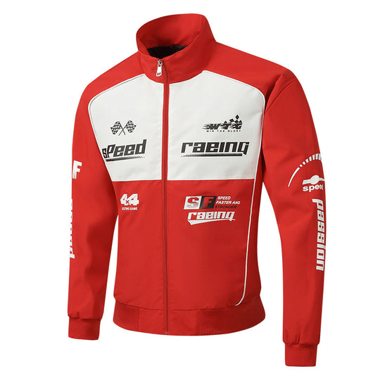 Herren Rennsport-Trackjacke im Retro-Motorsport-Stil Shop Nory