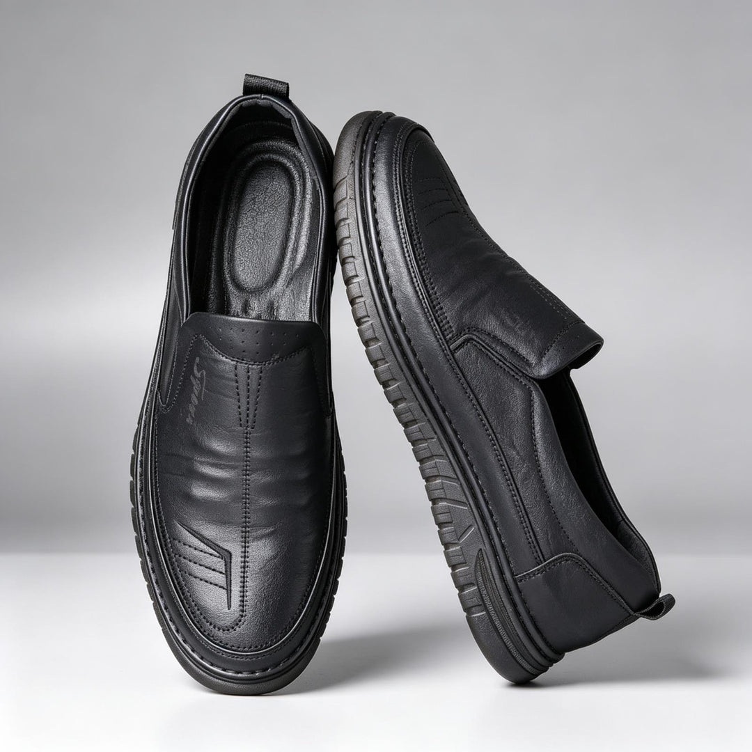 Herren Elegante und Bequeme Leder Mokassins Shop Nory
