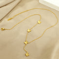 Damen Butterfly-inspiriertes zartes Halskettchen Shop Nory