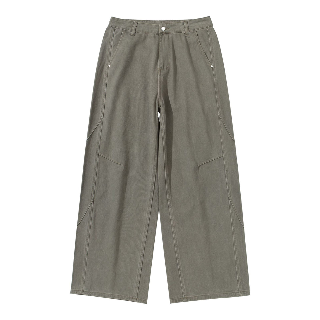 Damen Hochtaillierte Utility-Culotte-Hose mit weitem Bein und aufgesetzten Taschen Shop Nory