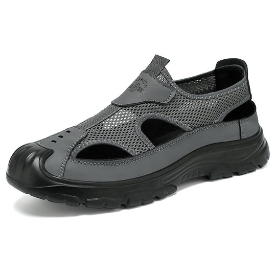 Herren nan atmungsaktive Outdoor-Sandale mit stoßdämpfender Sohle und verstärktem Zehenschutz Shop Nory