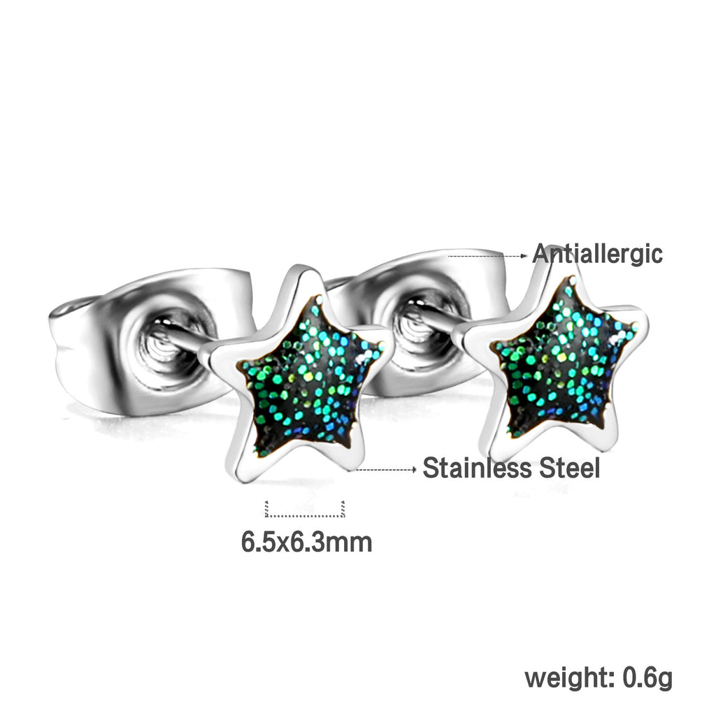 Damen Ohrstecker mit kunstvollem Blattmotiv aus hochwertigem Edelstahl und goldplattierter Oberfläche Shop Nory