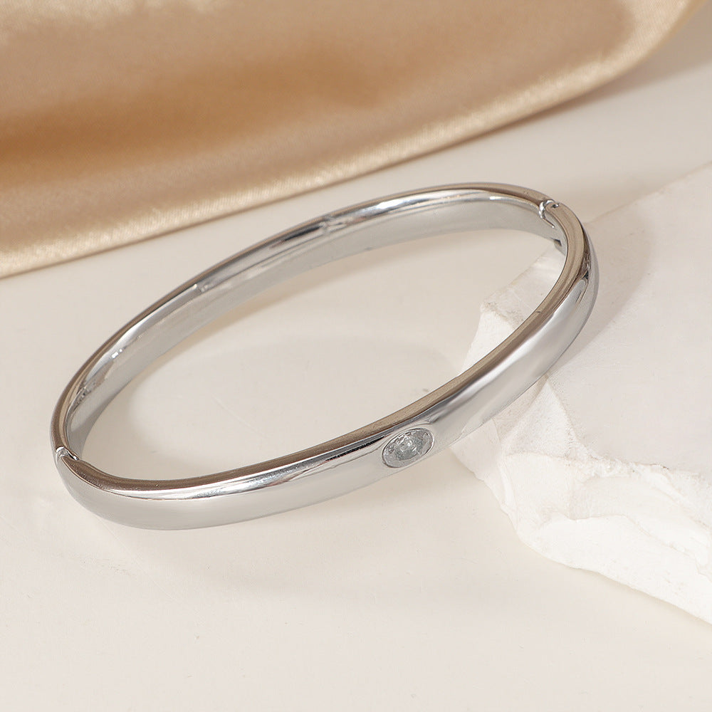 Frauen Klassische vergoldete Armreif Bracelet Shop Nory