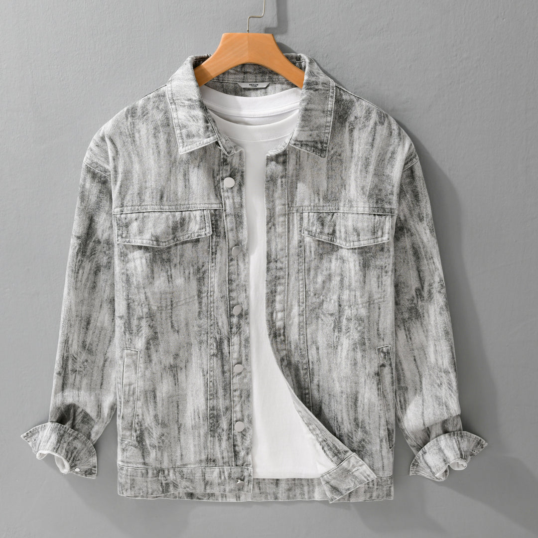 Herren Jeansjacke im Acid‑Wash Look mit Oversize‑Schnitt Shop Nory