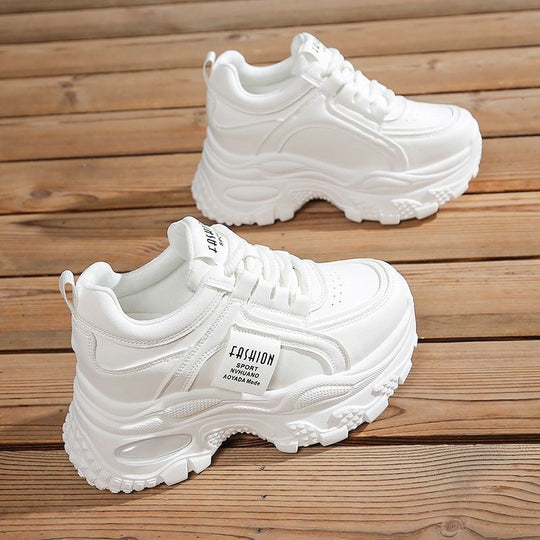 Damen Sportliche Chunky Sneakers mit gehobenem Komfort und trendiger Profilsohle