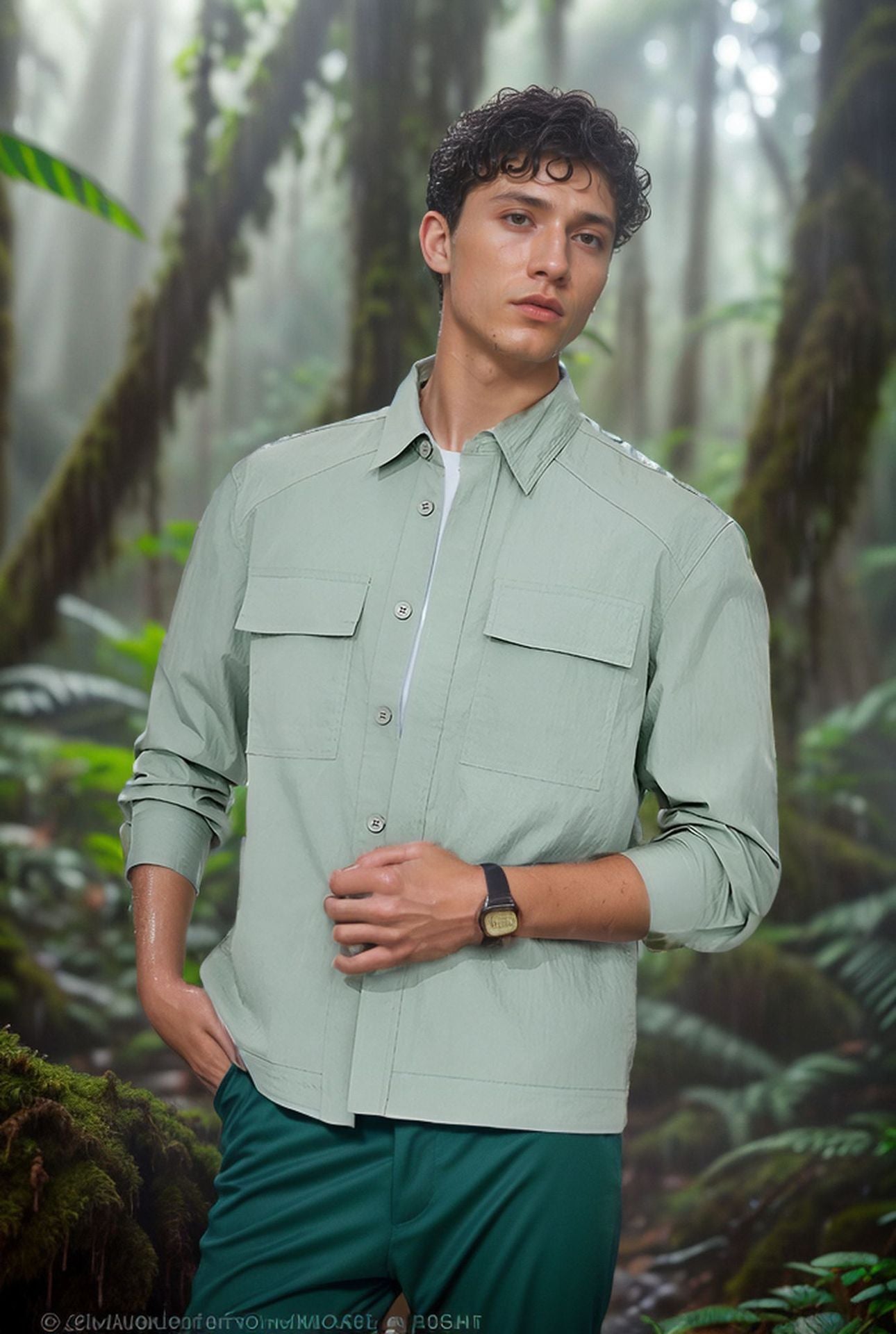 Herren lässige Sommerjacke mit Windschutz