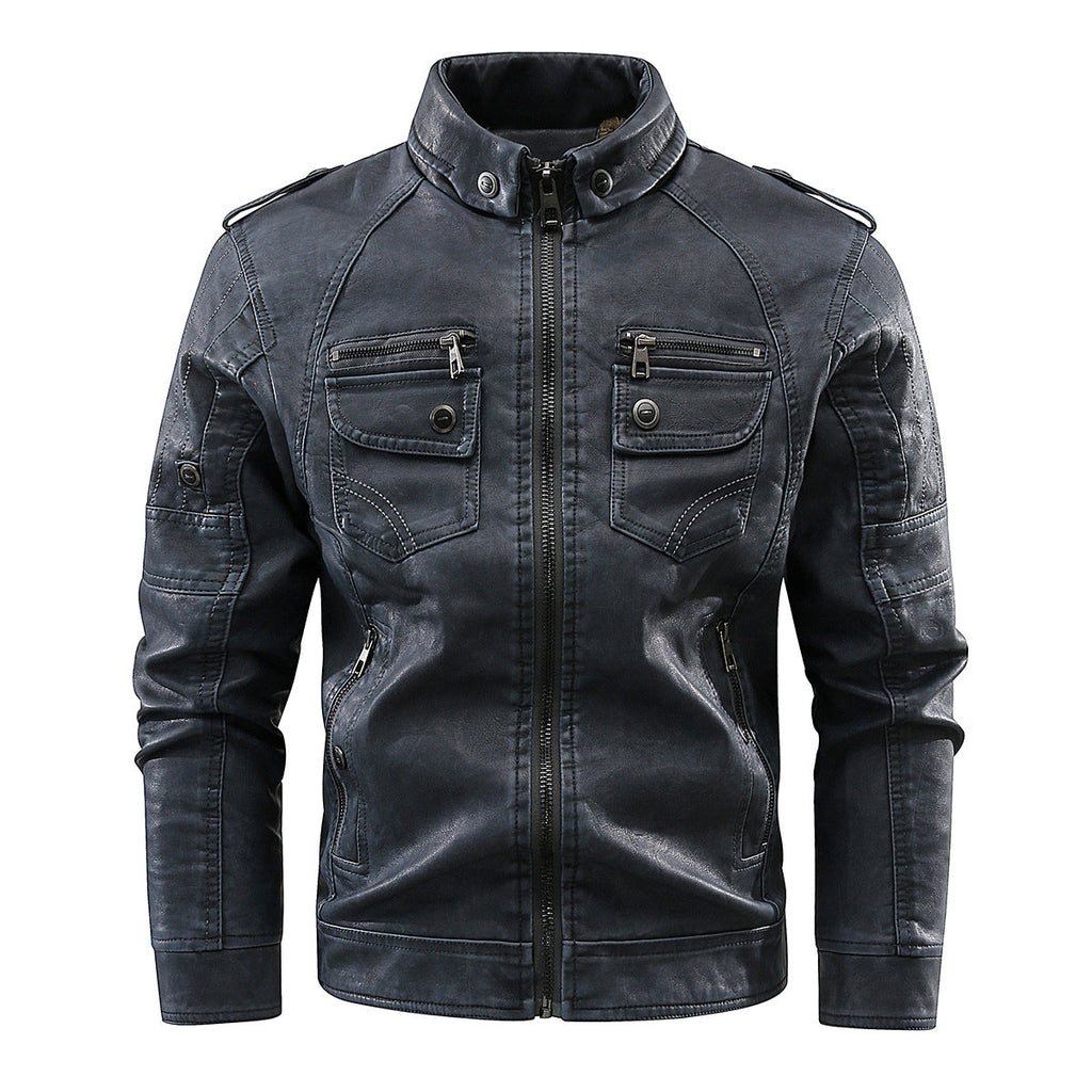 Herren elegante jacke mit praktischen Taschen und Reißverschlussdetails Shopnory