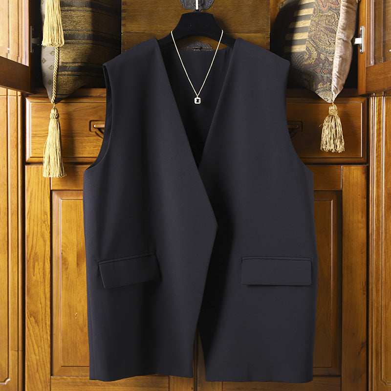 Damen Modische Ärmellose Blazer-Weste Shop Nory
