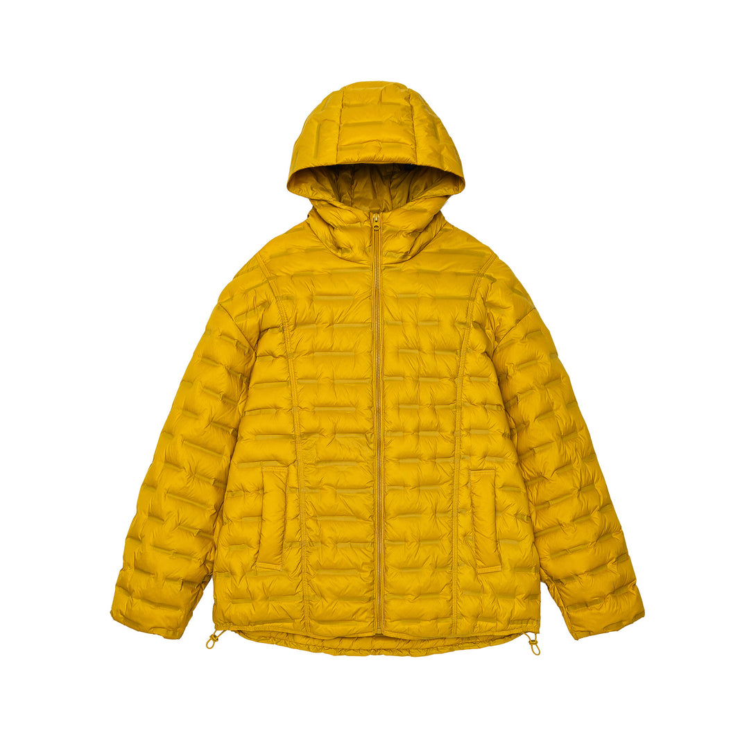 Herren Ultraleichte Stepp-Isolationsjacke mit Kapuze und verstellbarem Saum Shop Nory