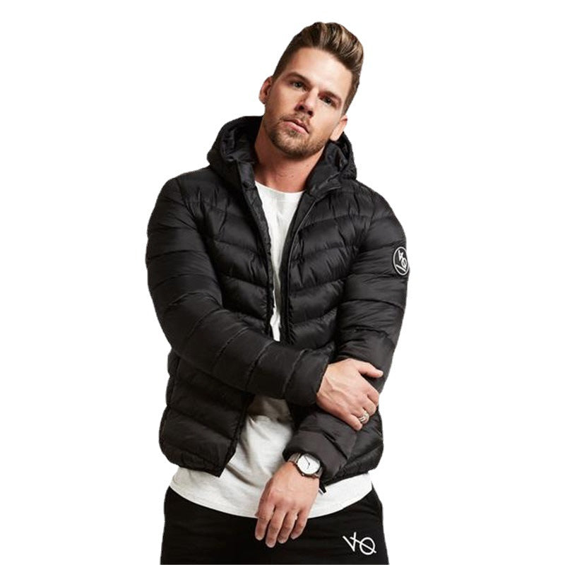 Herren leichte Daunenjacke