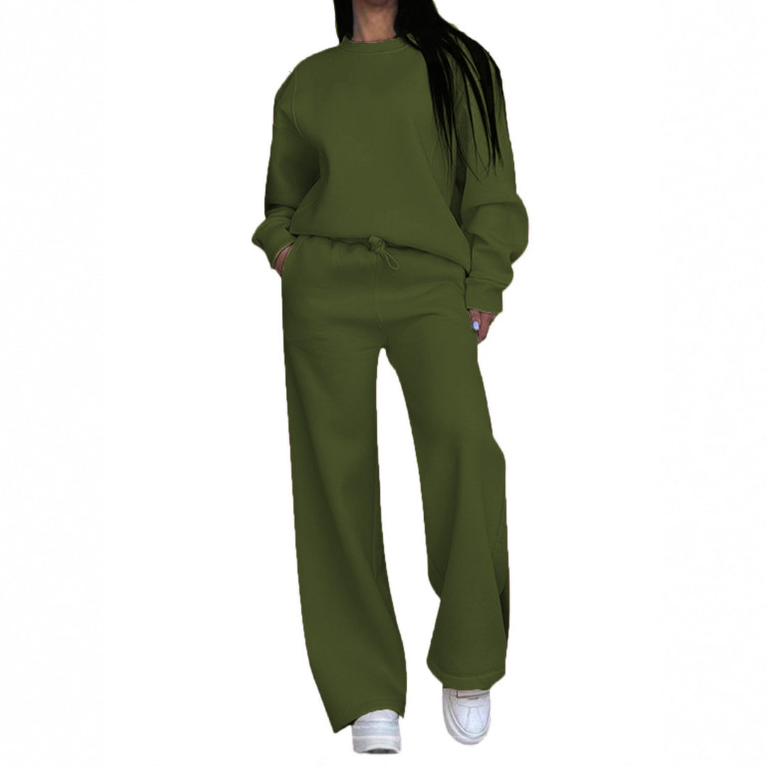 Damen nan lässiges Oversize Sweatshirt und weite Jogginghose Set Shop Nory