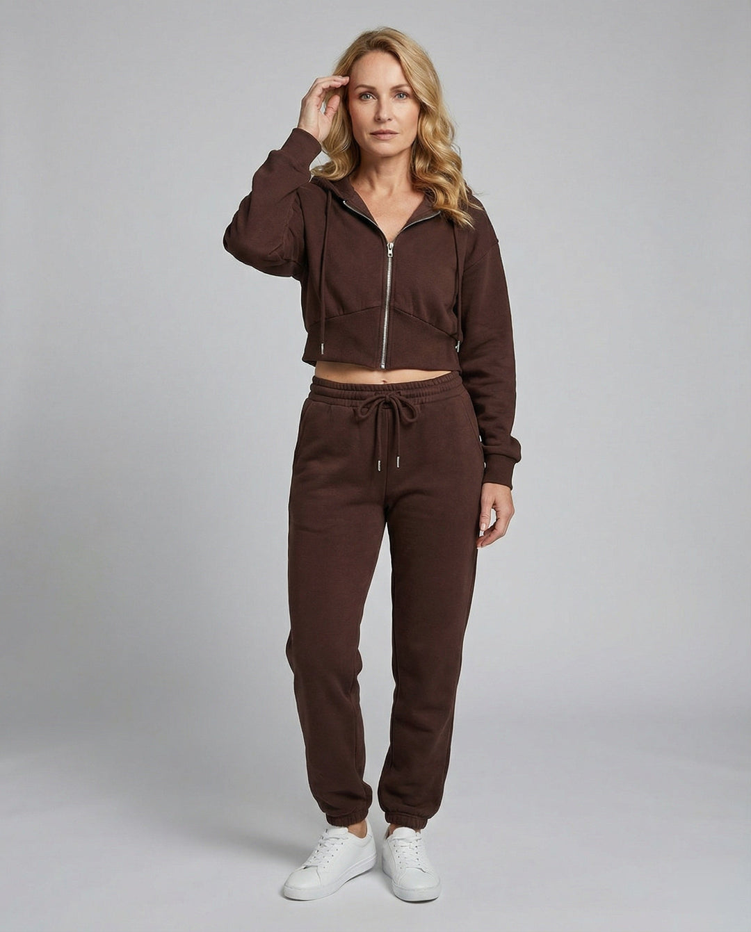 Damen Jogginganzug Damen Sweat Set