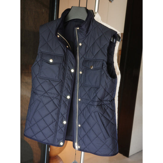 Damen Steppweste mit praktischen Taschen Shop Nory