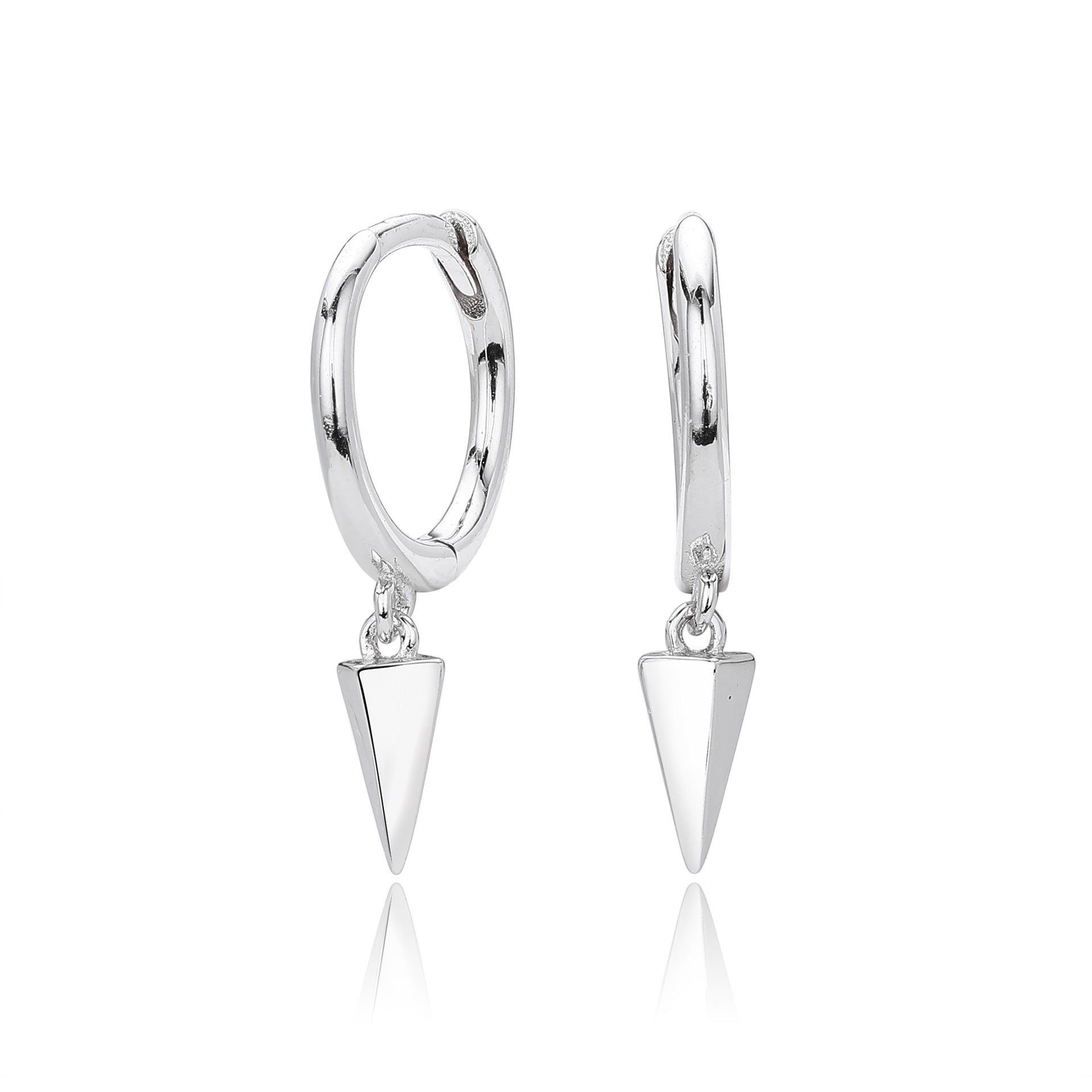 Damen Ohrringe mit modernem Anhänger-Design und feinem 925 Sterling Silber Shop Nory