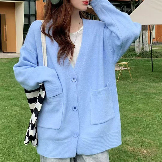 Damen Bequemer Oversized Cardigan Shop Nory